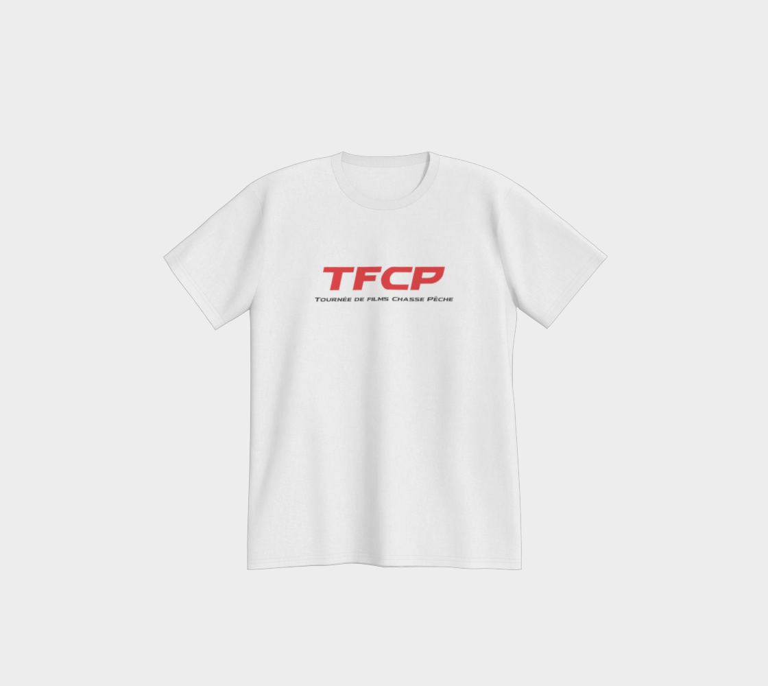 T-shirt - TFCP Blanc - logo rouge