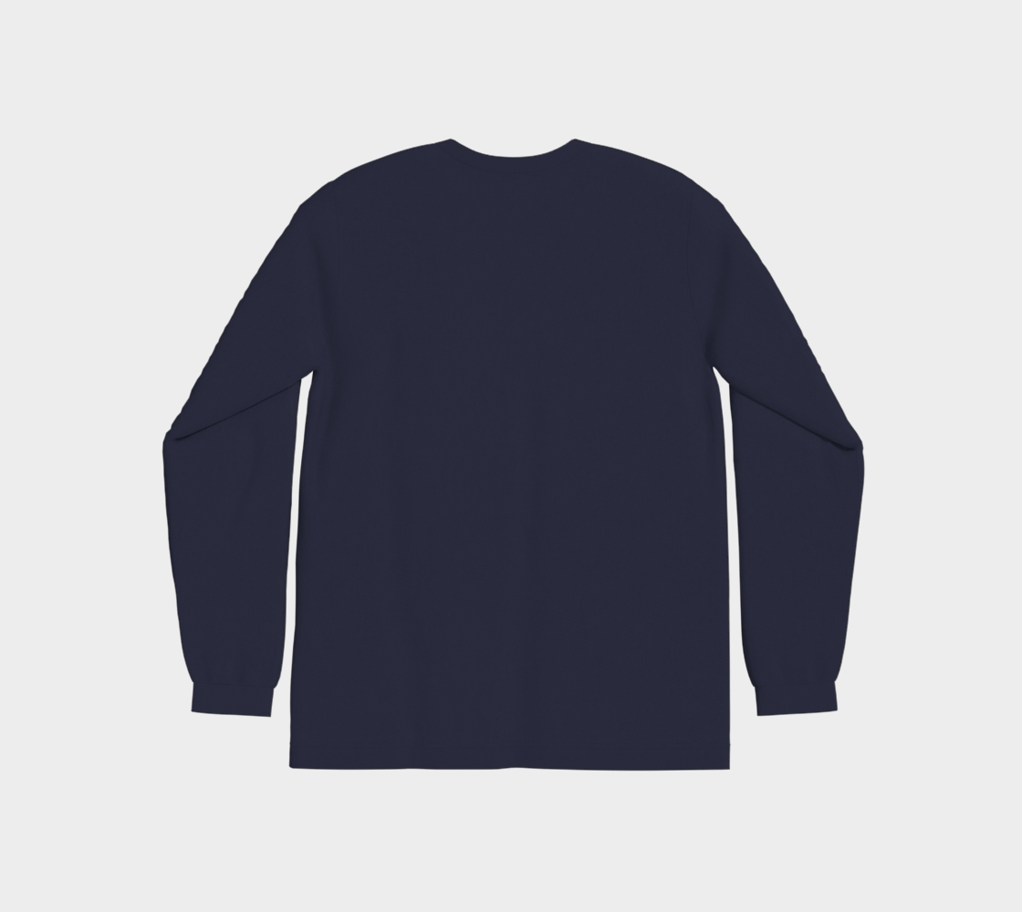 Manche longues - Bête de Chasse - Bleu marin - logo RB