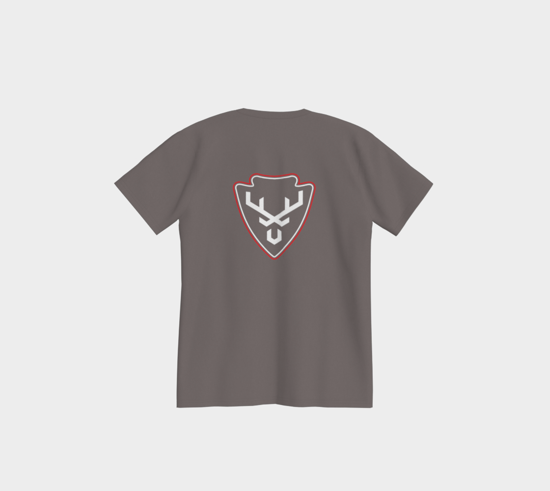 T-shirt - Bête de Chasse - 2 côtes - Gris