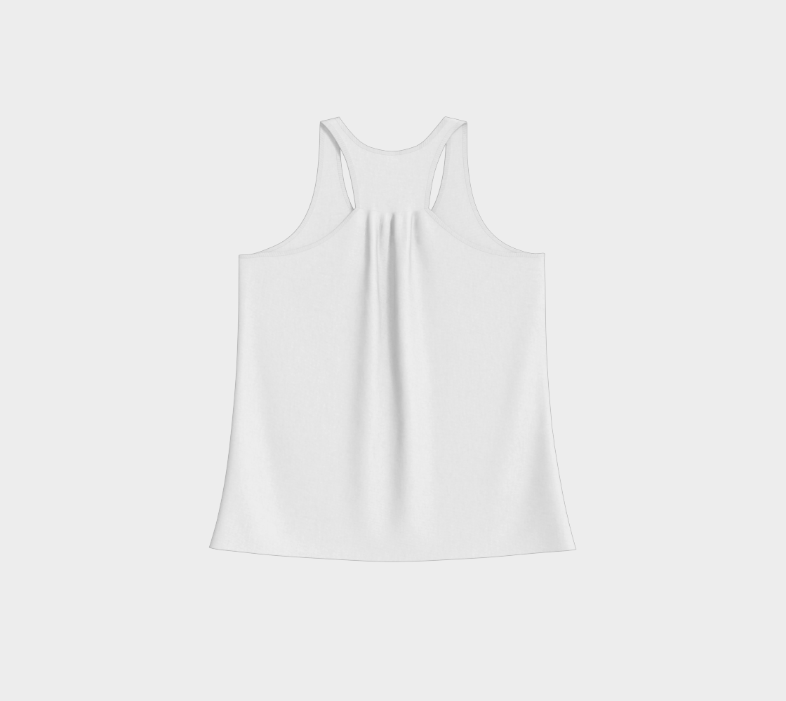 Camisole relax - Bête de Chasse - Blanche - Logo RN