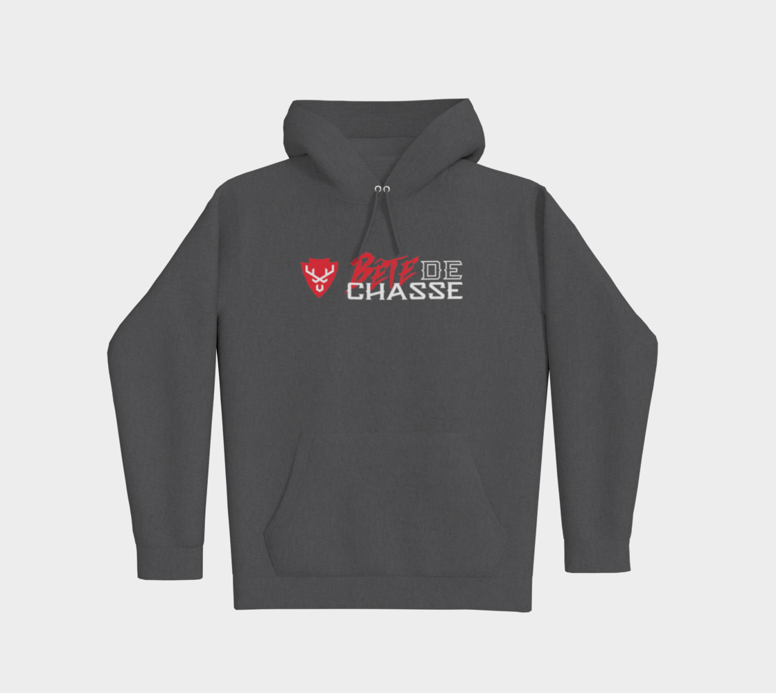 Hoodies - Bête de Chasse - Gris fonce - logo RN