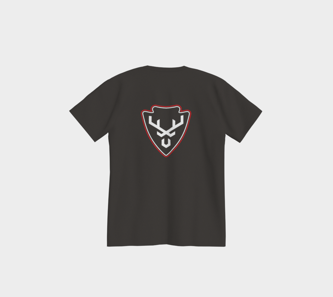 T-shirt - Bête de Chasse - 2 côtes - Gris fonce