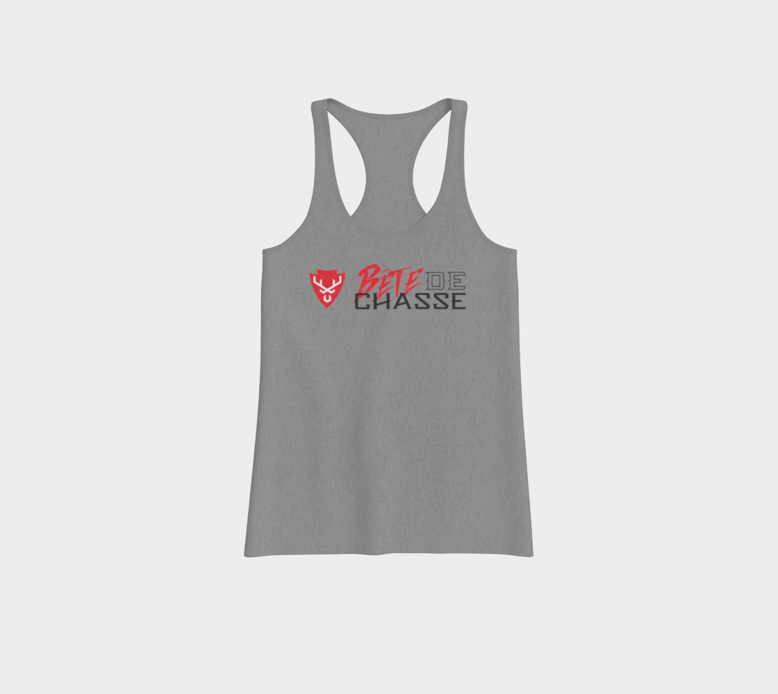 Camisole sport - Bête de Chasse - Grise - Logo RN