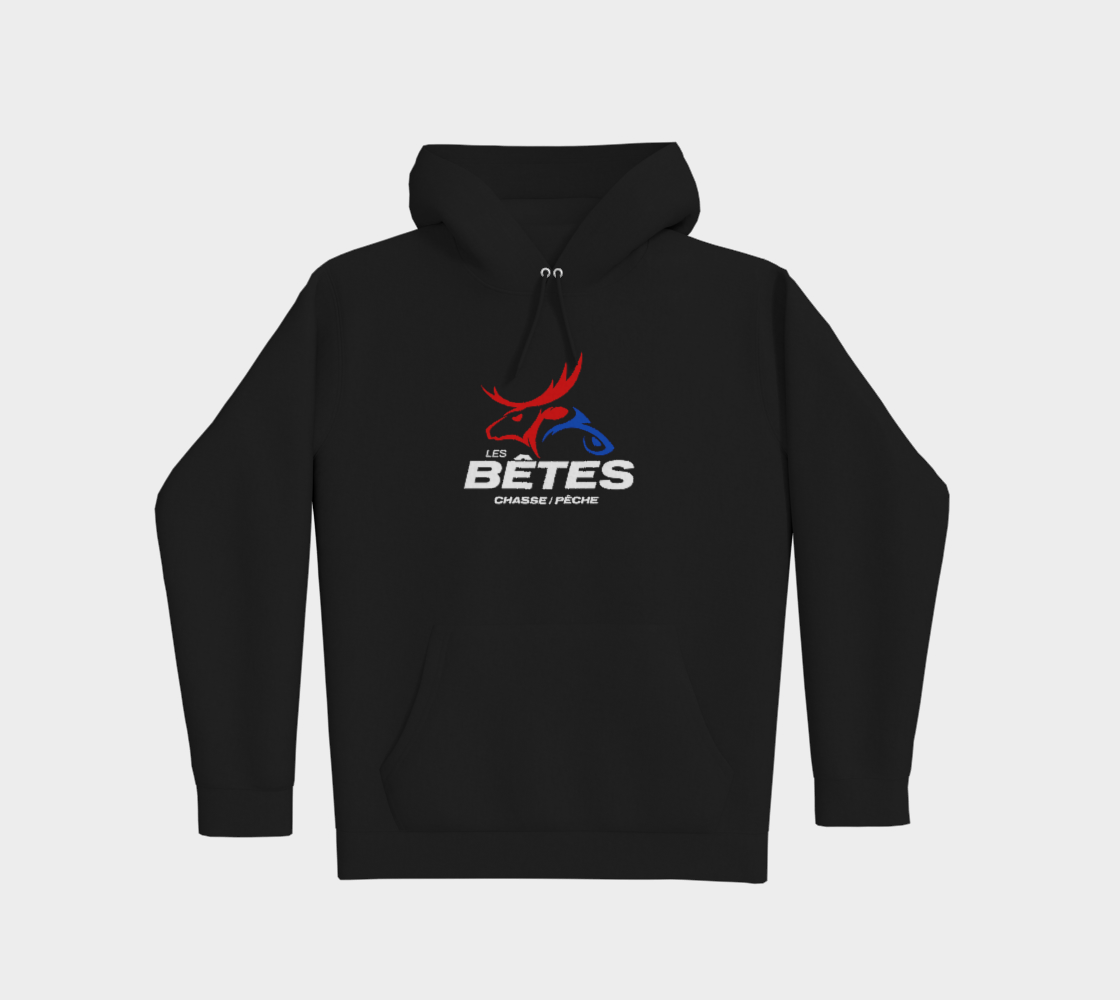 Hoddies - Les Bêtes CP - noir