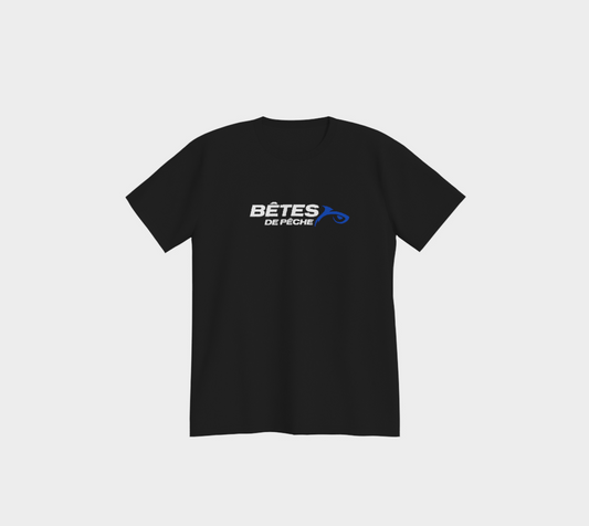 T-shirt - Bête de pêche noir