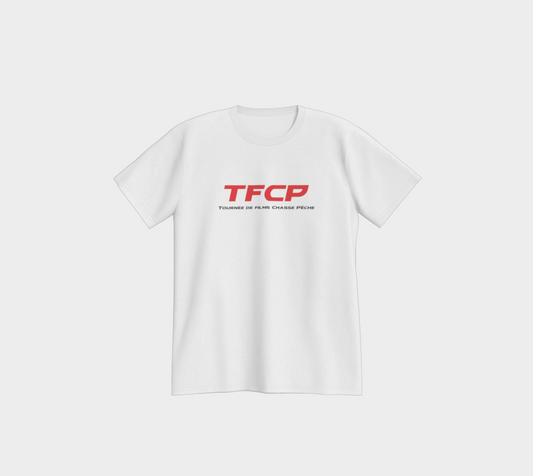 T-shirt - TFCP Blanc - logo rouge