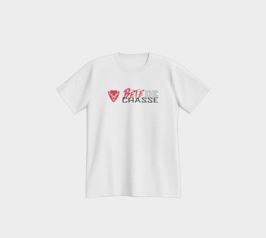 T-shirt - Bête de Chasse - Blanc - Logo RN