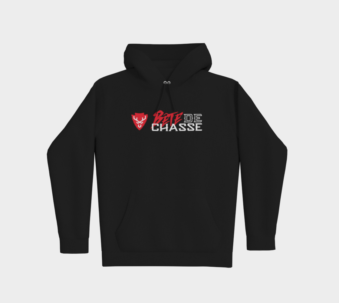 Hoodies - Bête de Chasse - noir - logo RB