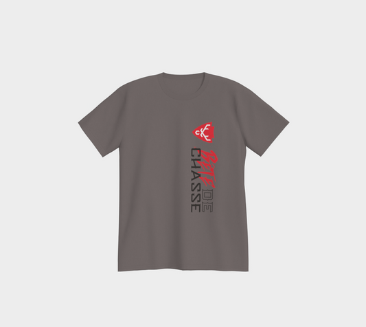 t-shirt - Bête de Chasse - Style1 - Gris - logo RN