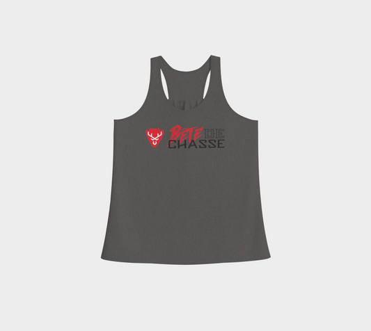 Camisole relax - Bête de Chasse - Grise  - Logo RN