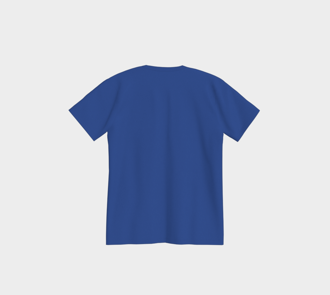 T-shirt - Bête de Chasse - Bleu - logo V RB
